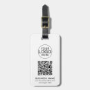 Recherche de code qr bagages étiquettes Logo commercial
