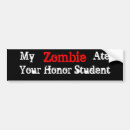 Suche nach aber ich aß es autoaufkleber Zombie