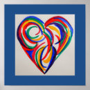 Recherche de rainbow posters Heart