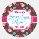 Recherche de sugar autocollants Anniversaire