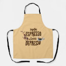 Suche nach espresso schürzen Kaffee