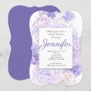 Recherche de lavender 16ans anniversaire invitations Floral