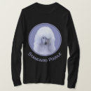Recherche de caniche standard tshirts Blanc