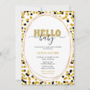Suche nach goldene punkte einladungen Babyparty
