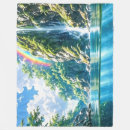 Suche nach wasser decken Regenbogen