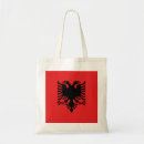 Recherche de drapeau albanais sacs National