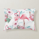 Recherche de feuille exotique coussins Oiseau