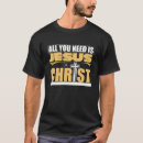 Recherche de de jésus christ tshirts Prier