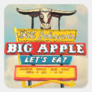 Suche nach restaurant aufkleber Vintag