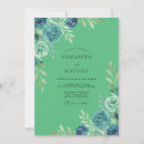 Recherche de vert mer invitations Romantique