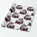 Recherche de skull papier cadeau Floral