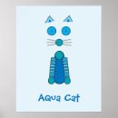 Recherche de chat abstrait posters Graphique