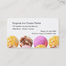 Recherche de glaciers cartes visite Magasin de crème glacée