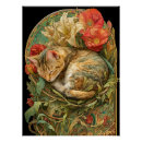 Suche nach art nouveau poster Katze