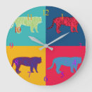 Recherche de popart horloges Coloré