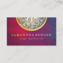 Suche nach baum blumen visitenkarten Yogalehrer