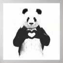 Suche nach panda liebe poster Herz