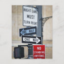 Suche nach verkehrszeichen postkarten Sicherheit