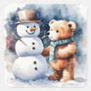 Recherche de écharpe autocollants Ours en peluche