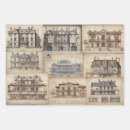 Recherche de architecture papier cadeau Vintage
