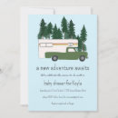 Recherche de vintage camper invitations Garçon