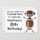 Suche nach fußball cartoon einladungen Party