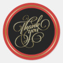Recherche de thankyou autocollants Élégant