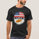 Recherche de drapeau de la chypre tshirts Américain