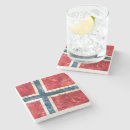 Recherche de norvège dessous de verres Drapeau