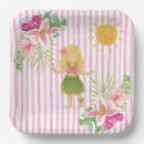 Recherche de tiki assiettes en papier Ananas