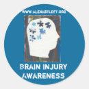 Suche nach verletzung aufkleber Brain