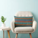 Recherche de turquoise et orange coussins Bleu