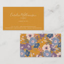 Recherche de fleuriste moderne cartes visite Professionnel