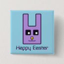 Recherche de de lapin de pâques badges Animaux mignons