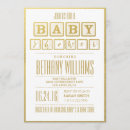 Suche nach glamour baby einladungen Babyparty