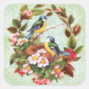 Recherche de oiseaux vintages autocollants Oiseau vintage