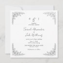 Recherche de site web mariage invitations Noir et blanc