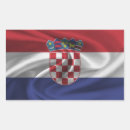 Recherche de fierté croate autocollants Drapeau