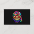 Suche nach frieden visitenkarten Hippie stil