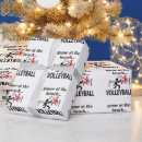 Suche nach volleyball geschenkpapier Team