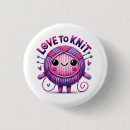Recherche de tricot drôle badges Artisanat