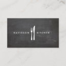 Recherche de logo fourchette cartes visite Moderne