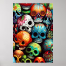 Suche nach sugar skull poster Totentag