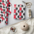 Suche nach rot und schwarz gestreift geschenkpapier Modern
