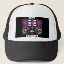 Recherche de halloween trucker casquettes Blanc