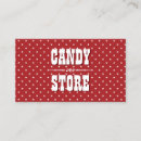 Recherche de buffet de sucrerie cartes visite Confiserie