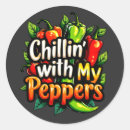 Recherche de piment vert autocollants Chili