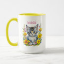 Recherche de chatons gris tasses Tabby