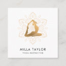 Suche nach fitnessstudio visitenkarten Yogalehrerin