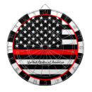 Recherche de pompiers jeux de fléchettes Drapeau américain